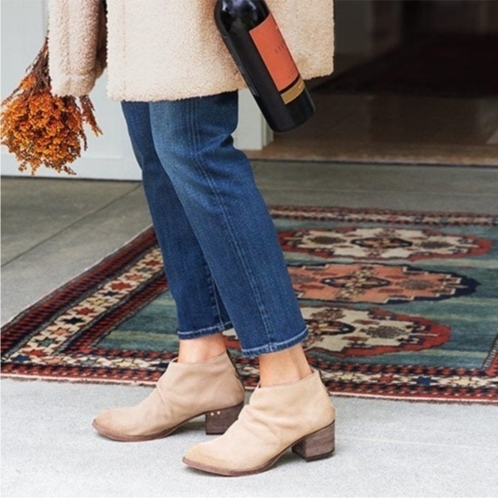 beek Tan Ankle Boots